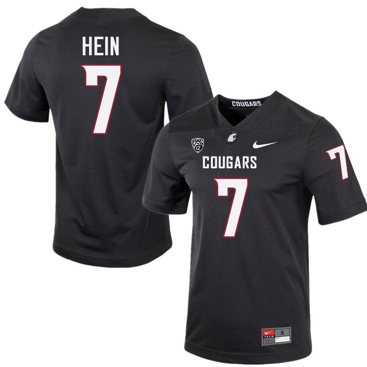 Mel Hein WSU Cougars Jersey.Washington State Cougars #7 Mel Hein Jersey Youth-Charcoal